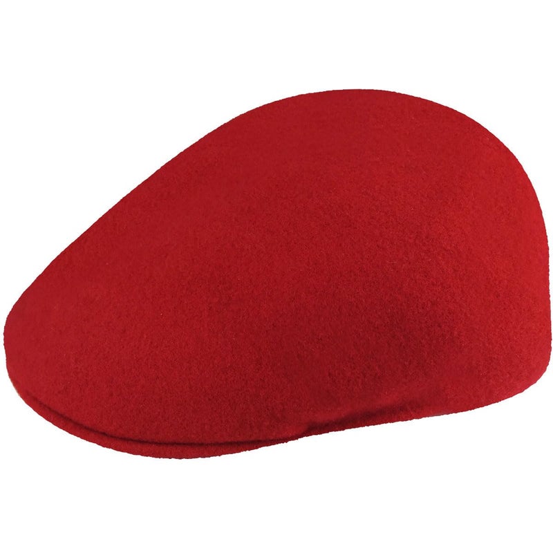 Kangol Men's Classic Wool 504 Cap, Our Most Iconic Shape, Red (X-Large) - Image 1